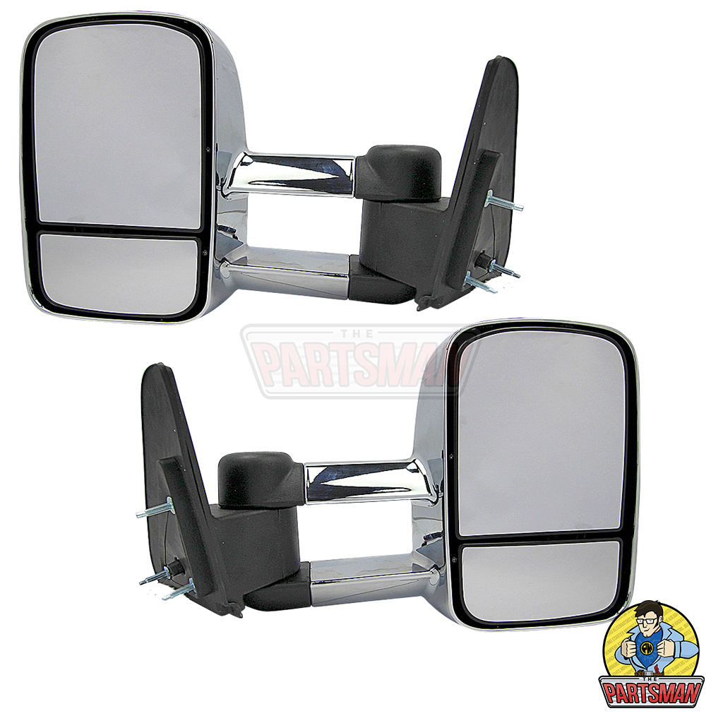 Isuzu M-UX towing mirrors